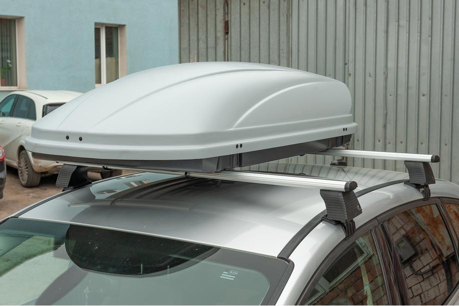 Coffre de toit Niken gris (450 L) Photo 14