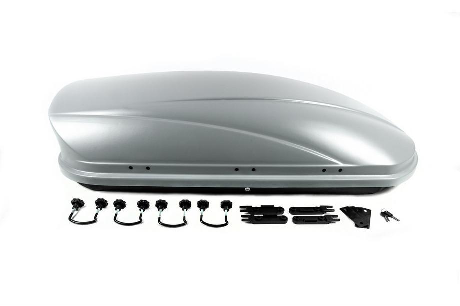 Coffre de toit Niken gris (450 L) Photo 12