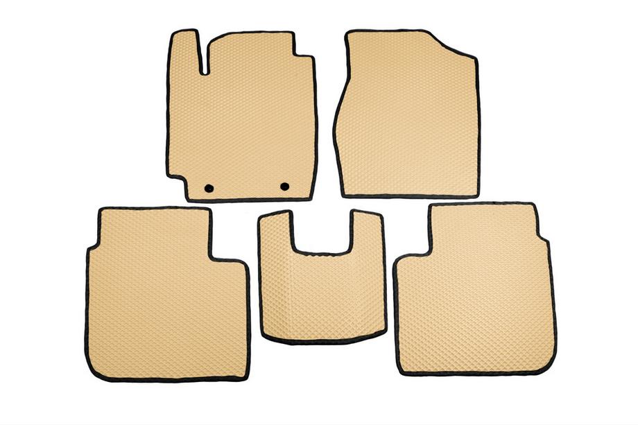 Toyota Camry 2001-2006 Tapis de sol EVA (Beige) Image