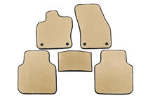 Volkswagen Tiguan 2016-2023 Tapis de sol EVA (Allspase, 2 Rangées, Beige) photo 1