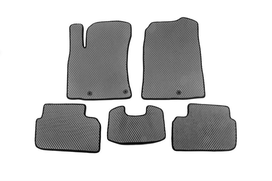 Hyundai Ioniq 2016-2022 Tapis de sol EVA (Gris) Image