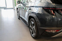 Hyundai Tucson NX4 2021- Marchepieds Latéraux Shining Black (2 pcs, Aluminium) photo 2