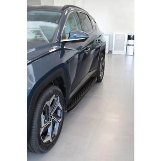 Marchepieds Latéraux Shining Black (2 pcs, Aluminium) Hyundai Tucson NX4 2021- photo 3