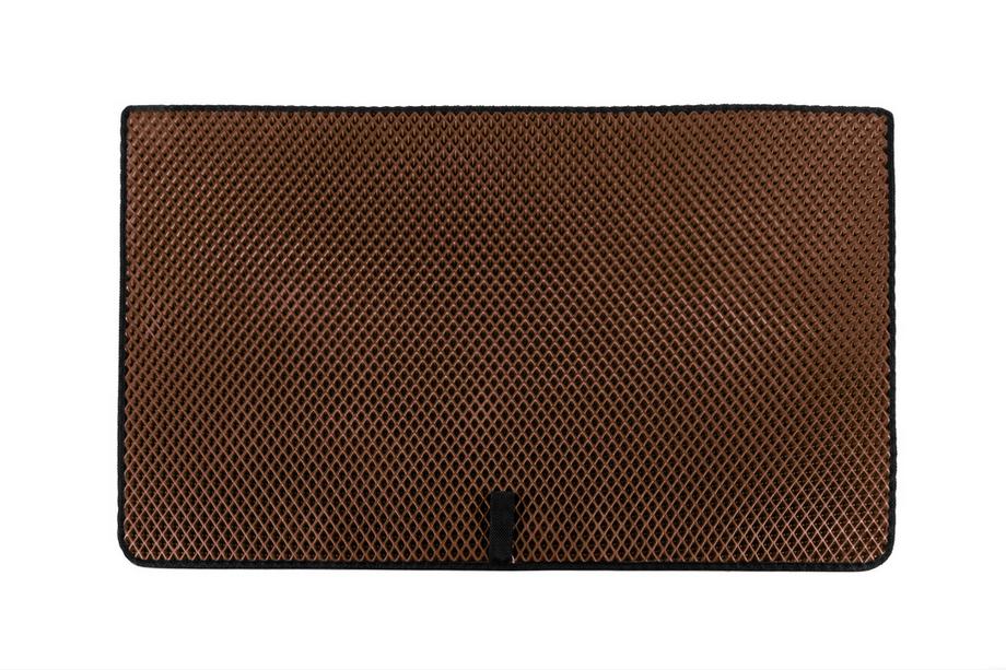 Renault Captur 2013-2019 Tapis de coffre étagère inférieure EVA (Marron) Image