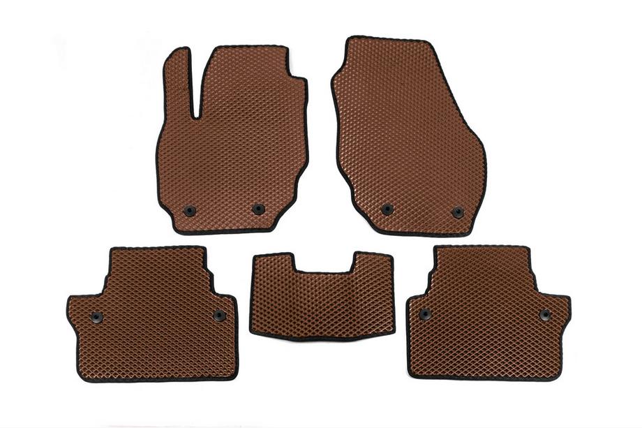Volvo XC70 2007-2013 Tapis de sol EVA (Marron) Image