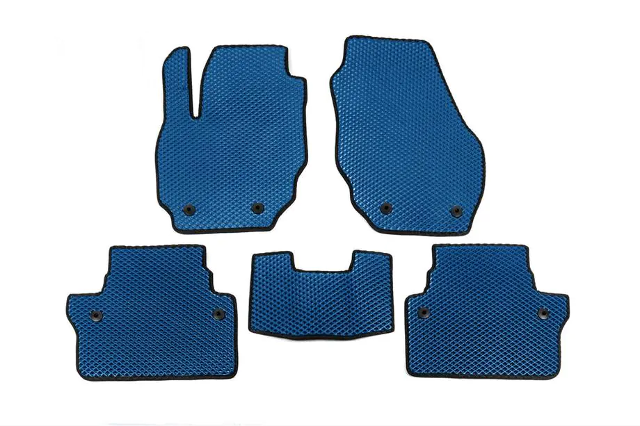 Volvo XC70 2007-2013 Tapis de sol EVA (Bleu) Image
