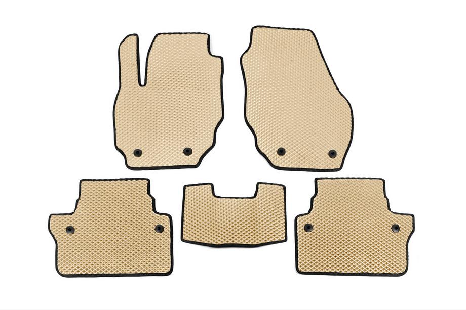 Volvo XC70 2007-2013 Tapis de sol EVA (Beige) Image
