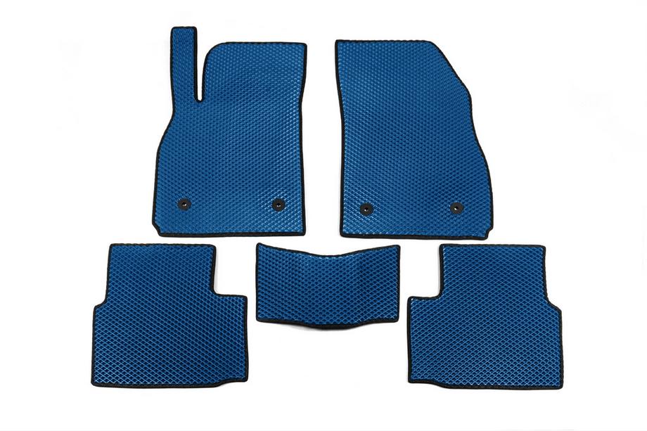 Chevrolet Malibu 2011-2018 Tapis de sol EVA (Bleu) Image