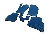 Skoda Fabia 2014-2021 Tapis de sol EVA (Bleu) photo 2