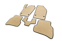 Skoda Fabia 2014-2021 Tapis de sol EVA (Beige) photo 2