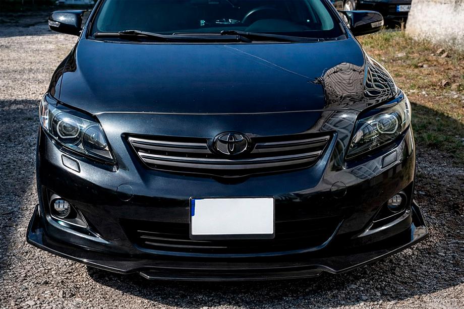Honda Accord VII 2002-2007 Lame avant Niken Black (ABS) Photo 5