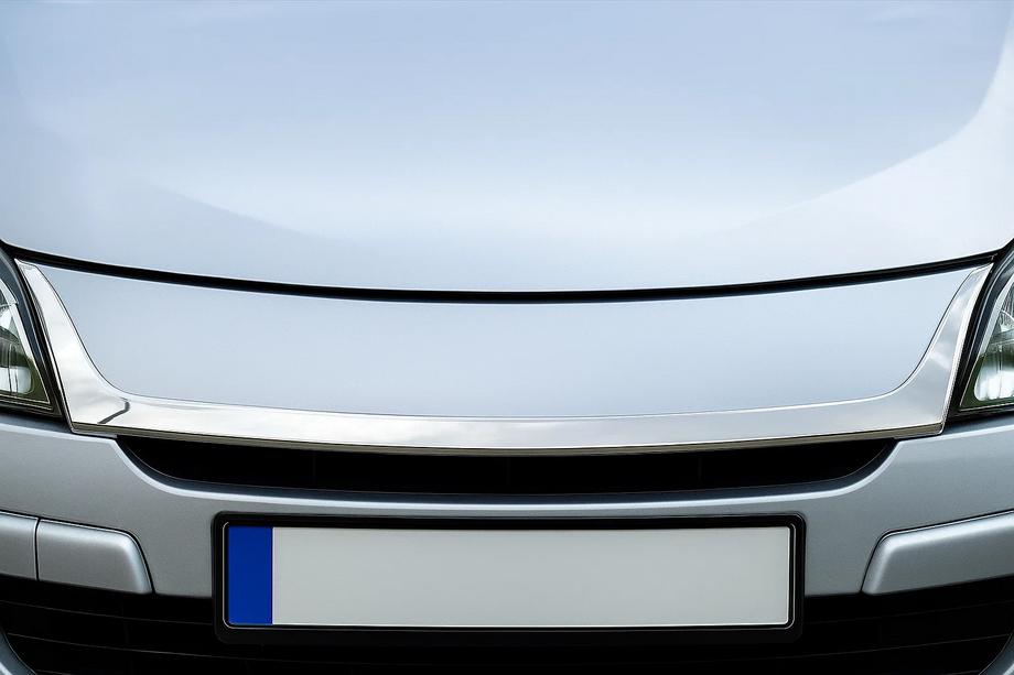 Renault Megane III 2009-2016 Cache calandre 2008-2011 (inox) Photo 1