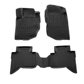 Tapis de sol en caoutchouc Stingray 3D (4 pcs)