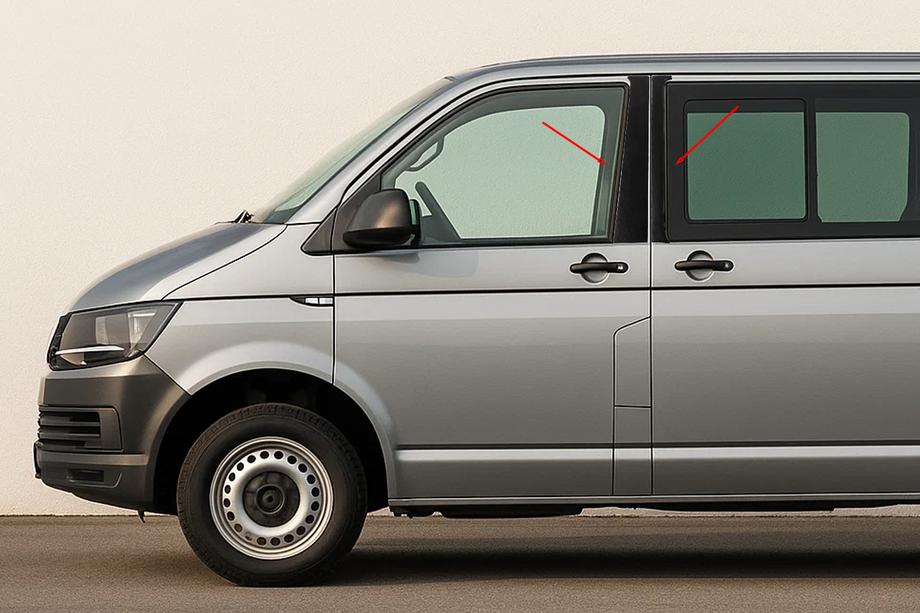 Volkswagen T6 2015-2024 Couvre montants de porte EuroCap Image