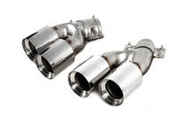 BMW Série 5 G30/G31 2017–2023 Embouts d’échappement M5 Silver (2 pcs) photo 1