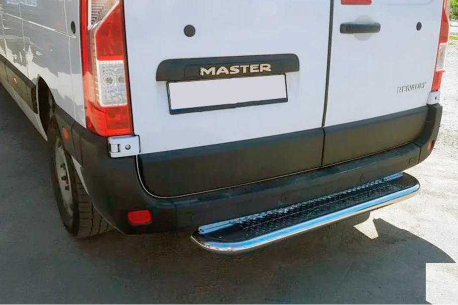 Opel Movano 2010-2021 Marchepied Arrière (Inox) Image