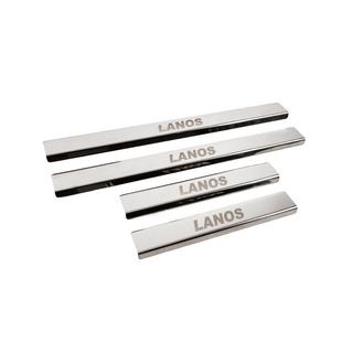 Seuils de porte pour bas de caisse (Carmos V3, inox) Chevrolet Lanos 1998–2017 photo 3