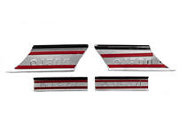 Fiat Doblo I 2001-2005 Seuils de porte intérieurs inox (Carmos V2) 4 Portes photo 3