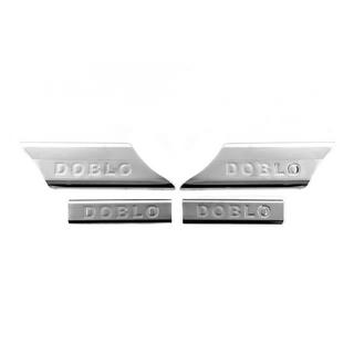 Seuils de porte intérieurs inox (Carmos V2) Fiat Doblo I 2001-2005 photo 1