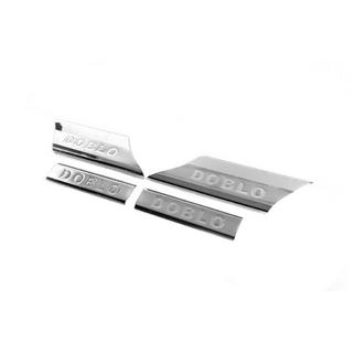 Seuils de porte intérieurs inox (Carmos V2) Fiat Doblo I 2001-2005 photo 2