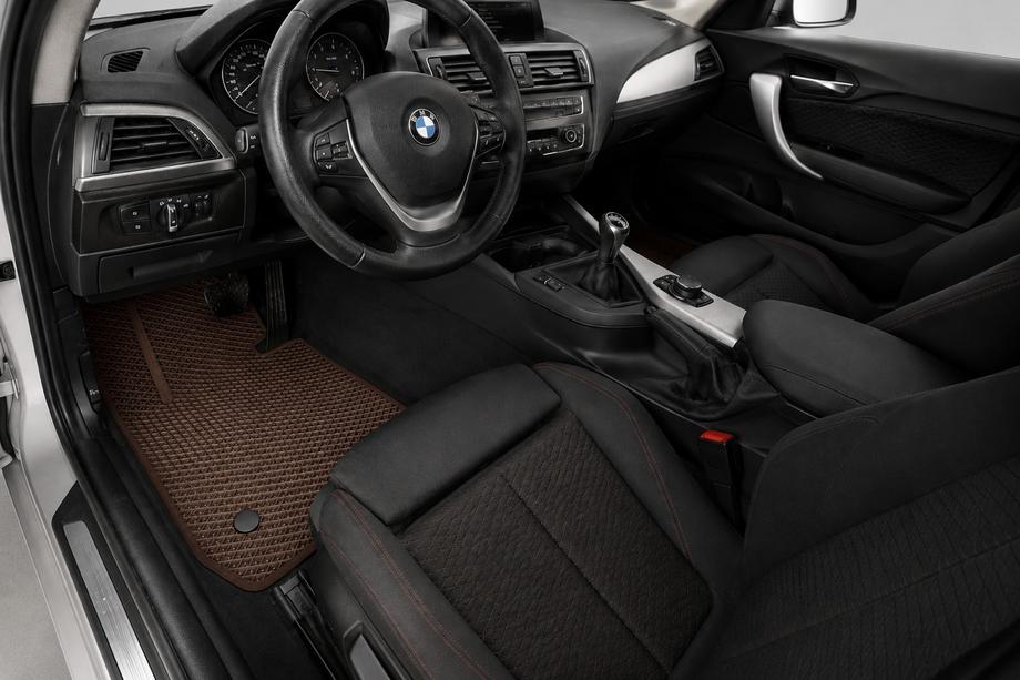 BMW 1 Series F20/F21 2011-2019 Tapis de sol EVA (Marron) Image