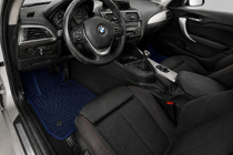BMW 1 Series F20/F21 2011-2019 Tapis de sol EVA (Bleu) photo 1