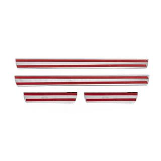 Seuils de porte Carmos V3 (4 pcs, inox) photo 3