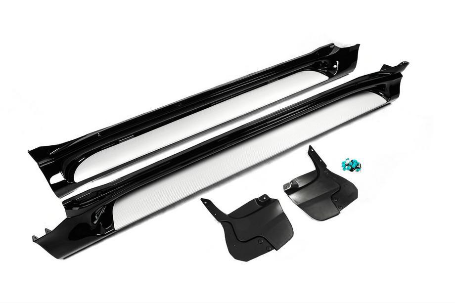 Lexus GX460 2009-2023 Marchepieds latéraux (2 pcs, aluminium) Image