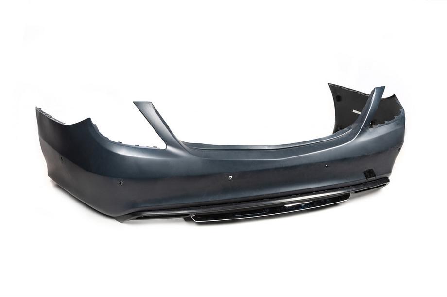Mercedes S-class W222 2013-2022 Pare-chocs arrière AMG avec diffuseur (2014-2018) Image