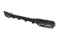 Mercedes GL/GLS class X166 2012-2019 Diffuseur Arriere GLS63 AMG (avec Embouts Chrome) photo 3