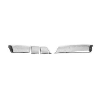 Coins de pare-chocs avant en acier inoxydable 2008-2011 Renault Megane III 2009-2016 photo 3