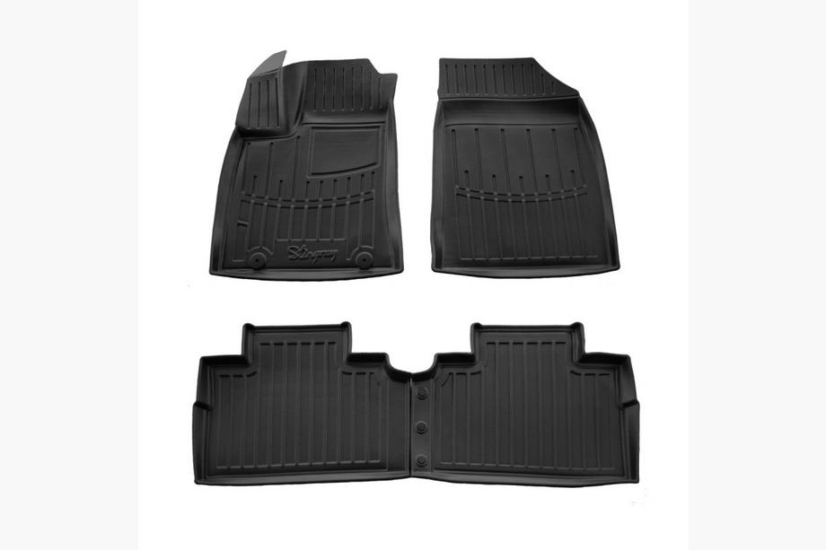 BYD Seagull 2023- Tapis de sol en caoutchouc Stingray 3D (4 pcs) Image