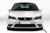 Seat Leon 2013-2020 Lame avant ESA (noir) photo 1