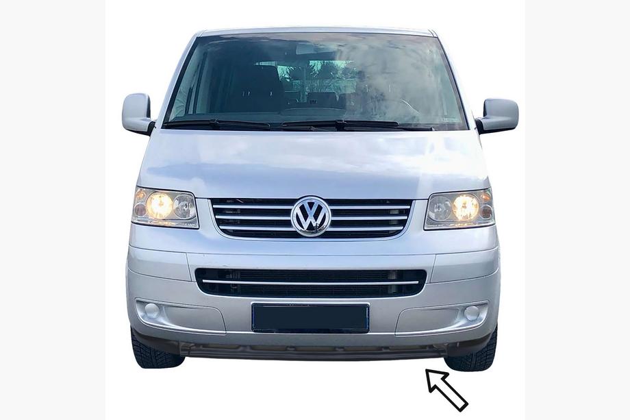Volkswagen T5 2010-2015 Lame avant ESA (noir) Photo 1