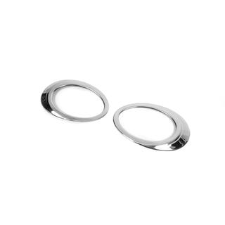 Entourages de phares antibrouillard 2008-2011 (2 pcs, inox) photo 3