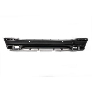 Diffuseur arrière avec sorties d'échappement BlackEdition (design GLS63) photo 3