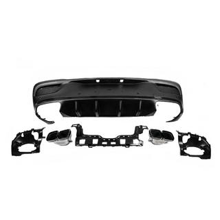 Diffuseur arrière avec embouts Black (design GLE63) photo 3