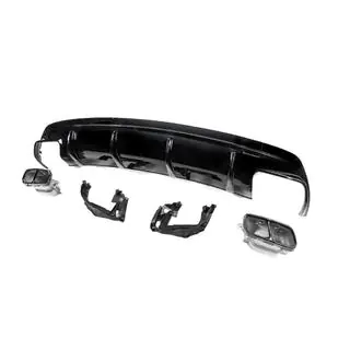 Diffuseur Arriere Black (Design CLA45 avec Sorties) photo 3