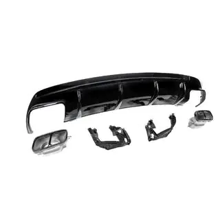 Diffuseur Arriere Black (Design CLA45 avec Sorties) photo 4