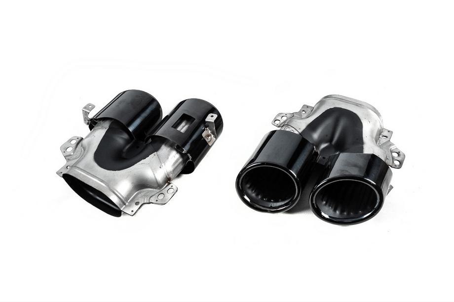 Mercedes A-class W177 2018- Diffuseur arrière avec embouts d'échappement (Design A45 HB) Photo 7
