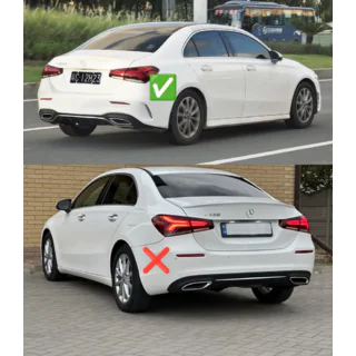 Diffuseur arrière avec sorties d'échappement (Design A35 SD) photo 4