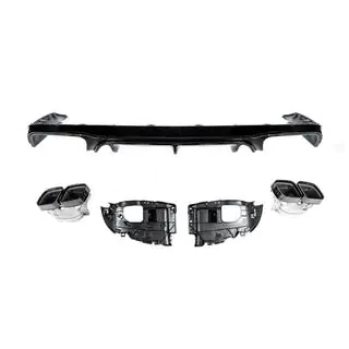 Diffuseur Arrière Black avec Sorties Black (Design AMG63) photo 2