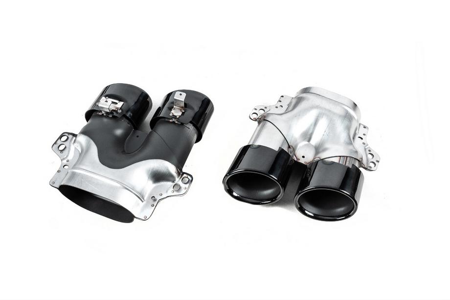 Mercedes C-class W205 2014-2021 Diffuseur arrière avec sorties d'échappement (Design C43) Photo 7