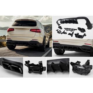 Diffuseur arrière avec embouts Black (Design AMG63) photo 1