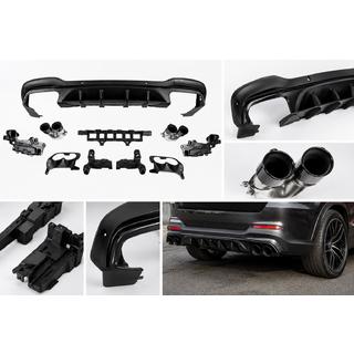 Diffuseur arrière avec embouts d'échappement (Design AMG43) photo 1