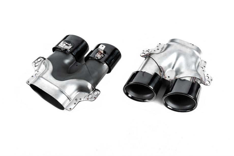 Mercedes GLC X253 2015-2022 Diffuseur arrière avec embouts d'échappement (Design AMG43) Photo 8