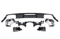 Mercedes CLS C218 2011-2018 Diffuseur arrière avec embouts d’échappement Black (2015-2018, design CLS63) photo 6