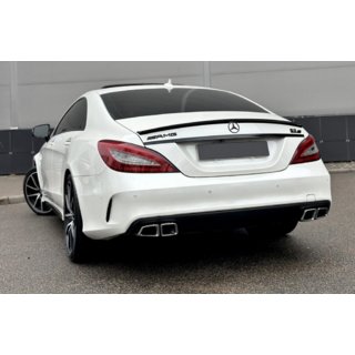 Diffuseur arrière avec embouts d’échappement Black (2015-2018, design CLS63) photo 1