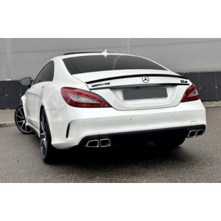 Diffuseur arrière avec embouts d’échappement Black (2015-2018, design CLS63)