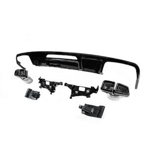 Diffuseur arrière avec embouts d’échappement Black (2015-2018, design CLS63) photo 4